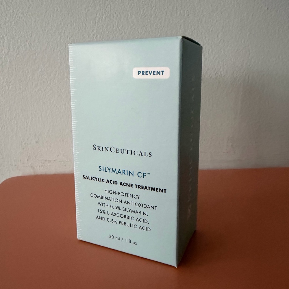 SkinCeuticals Silymarin CF Salicylic Acid Acne Treatment NIB sealed full size
